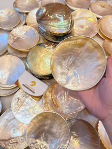 Handcrafted Mother of Pearl <b>Tray</b> <b>Decorative</b> Serving Platter - Product Image 3