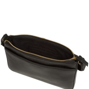 Bolso de Pecho de Cuero Negro Casual para Mujer, Bolso Cruzado Moderno con Diseño Minimalista y Correa Ajustable, Proveedor Mayorista - Product Image 5