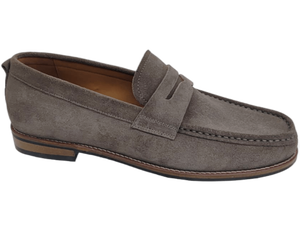 Mocasines Formales para Hombre Dlords MU202, Parte Superior de Gamuza Vacuna, Entresuela de EVA, Forro de Malla, Suela de Cuero Genuino, Punta Cerrada - Product Image 1