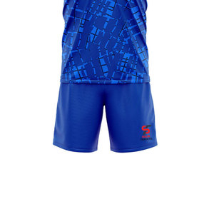 Ensemble uniforme de football pour équipe, maillot et short de qualité officielle pour match, vêtements d'entraînement légers et durables - Product Image 5