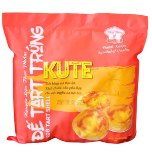 โรงงานขายส่งโดยตรง รับผลิตตามสั่ง (OEM/ODM) ทาร์ตไข่โปรตุเกสแช่แข็งแบบไม่อบ ขนาดเล็ก 720 กรัม ได้รับรองฮาลาล - Product Image 1