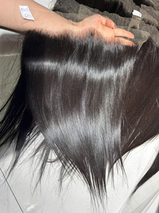 Extensions de cheveux naturels à clipser, noir naturel, lisses, double épaisseur, Remy indien, trame simple - Product Image 5