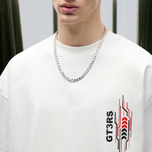 เสื้อยืดคอกลมแขนสั้นผู้ชาย ผ้าถัก 100% คอตตอน 190 กรัม ระบายอากาศ แห้งเร็ว ลายกราฟิก 3 มิติ ดีไซน์ตลก ทรงปกติ - Product Image 3