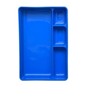 Plateau en plastique autoclavable multi-usages à 4 compartiments pour pansements, pour usage chirurgical hospitalier, instrument certifié CE - Product Image 4