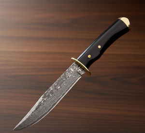 มีดพับอุตสาหกรรมสำหรับตั้งแคมป์  แบบกดปุ่ม  สแตนเลส  พร้อมปลอกหนัง  OEM ปรับแต่งได้  ใบมีดหยัก  รับประกัน 3 ปี - Product Image 5