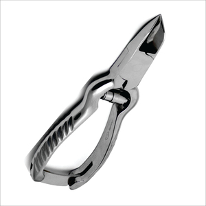 Coupe-cuticules professionnel en acier inoxydable avec poignée plate, outil de coupe de précision pour ongles, qualité salon, manucures et pédicures - Product Image 3