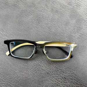 Lunettes en corne faites à la main, matériau organique, style artisanal naturel, écologiques, monture en buffle moderne, réglables, Art HASAN CRAFT - Product Image 3
