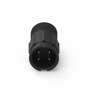 Conector de Latón Moldeado de 4 Pines, Tamaño B, con Cable, Impermeable IP67, 5A 250V - Product Image 3
