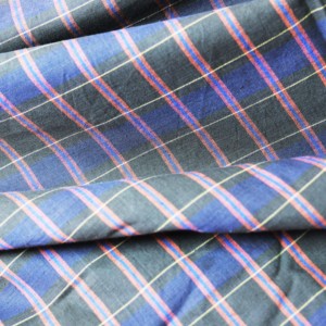 Tela de Algodón Khadi Tejida a Mano, 240 GSM, Diseño a Cuadros Hecho a Mano, Transpirable, Ecológica, de Secado Rápido, Textil para el Hogar, al por Mayor - Product Image 1