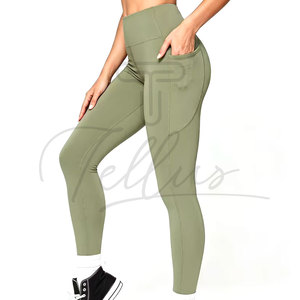 Best Selling Women <b>Leggings</b> 2026 New Style <b>Low</b> Price High <b>Waist</b> Full Length Solid Color Yoga Quick Dry - Product Image 6