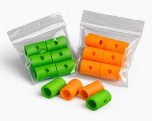 Cintas Protectoras Antivibración OEM Verde Naranja para Raqueta de Pádel, Accesorio de Entrenamiento, Absorbedor de Vibraciones Duradero, Amortiguador de Pádel de Playa - Product Image 5