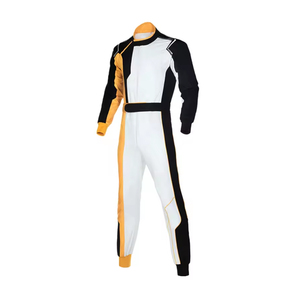 Combinaison de course unisexe en polycoton respirant, séchage rapide, durable, imprimée sur mesure, haute qualité, pour karting et moto - Vente chaude - Product Image 1