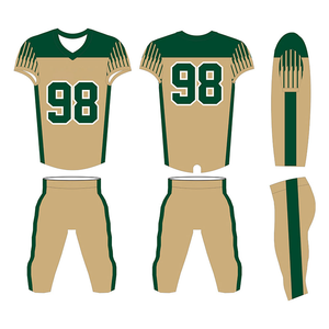 Uniforme de Fútbol Americano Personalizable, Estilo Único para Equipos, Mangas Cortas, Transpirable, Tallas Grandes, Uniformes de Fútbol Americano - Product Image 2