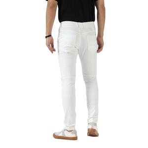 Pantalones chinos ajustados informales para hombre hechos con algodón suave, ajuste cónico, diseño transpirable para ropa informal, Pantalones chinos para hombre - Product Image 3