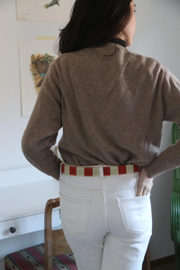 Ceinture d'équitation de loisirs sportifs, ceinture de polo brodée, ceinture d'équitation personnalisée en cuir véritable gaufré - Product Image 5