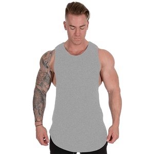 <b>Men</b>’s Sleeveless Activewear Tank Top with Custom Logo <b>for</b> Sports and Streetwear Versatility With High Quality Custom Logo - Product Image 1