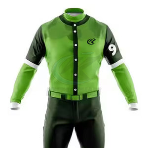 Uniforme de Béisbol Personalizado para Adultos, Ropa Deportiva de Poliéster Transpirable y Cómoda, MOQ Bajo - Product Image 4