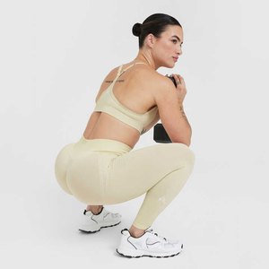 Leggings Deportivos de Cintura Alta para Mujer, Pantalones de Yoga Sin Costuras, Elásticos, para Ejercicio, Fitness, Ropa Deportiva Informal de Verano - Product Image 6