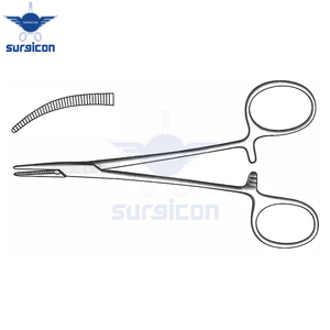 Pinza Hemostática Quirúrgica Halsted-Mosquito Artery de 12.5 cm / 5 Pulgadas, Curva, de Acero Inoxidable Premium - Product Image 4