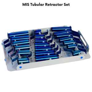 Kit complet d'opérations chirurgicales avec rétracteur tubulaire – Instruments professionnels de rétraction et d'exposition des tissus pour la chirurgie générale (matériel souple) - Product Image 1