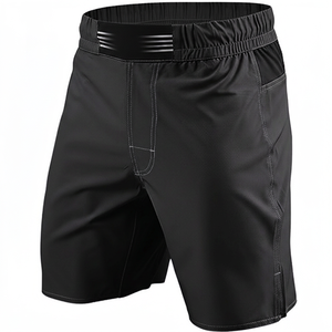 EVERBOUT Short d'entraînement de karaté professionnel respirant 100 % polyester 220g Venom pour hommes et femmes avec logo frontal Arts martiaux transfrontaliers - Product Image 5