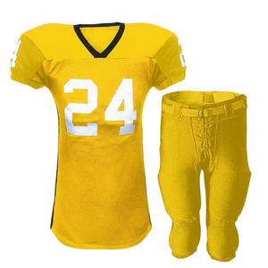 Maillot de football américain personnalisé, uniforme d'équipe, respirant, séchage rapide, en polyester, vêtements de sport, fournisseur OEM en gros, vente chaude - Product Image 1
