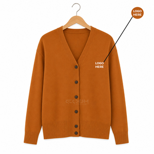 Cosh เสื้อสเวตเตอร์ถักขนาดเล็กเอวสูงอะคริลิคสำหรับผู้หญิง - Product Image 1
