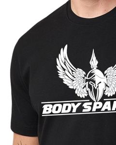 Mens Black Graphic Print T Shirt Casual Short Sleeve Cotton Tee Crew Neck Summer Streetwear Fashion Comfortable Daily Wear - Product Image 2
