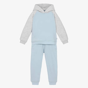 Dernier design, survêtements pour enfants personnalisés, à capuche, en molleton de coton, légers, pour garçons, hiver - Product Image 1