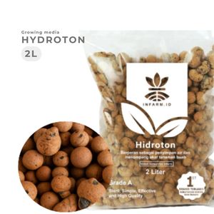 Piedras de Arcilla Expandida de Alta Calidad 2L LECA, Medio de Cultivo Ligero para Plantas Hidropónicas y Acuapónicas - Product Image 1