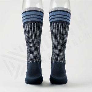 Men Sports <b>Socks</b> Speedway Firm Graduated Merino Wool <b>Compression</b> Breathable Athletic <b>Running</b> Recovery Durable Customized Color - Product Image 2