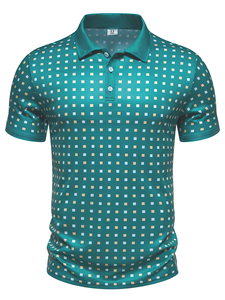 Nouveau style été 2026 – Polo homme à manches courtes – Tendance décontractée urbaine, confortable, respirant, imprimé motif 3D - Product Image 3