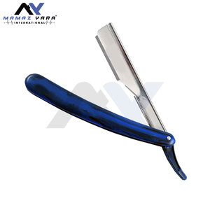Professional Straight <b>Razors</b> Men 2mm Exposed <b>Blade</b> Straight Edge Barber <b>Razor</b> Close Shaving Beard Para Beauty Barbers Home - Product Image 2