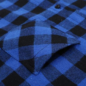 เสื้อเชิ้ตผ้าแฟลนเนลผู้ชายราคาส่ง OEM ระบายอากาศได้ดี สวมใส่สบาย คุณภาพสูง ราคาถูก สำหรับผู้ใหญ่ - Product Image 5