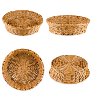 Vietnam Factory Wholesale Custom Size Natural Rattan <b>Bread</b> Proofing <b>Basket</b> Set with Removable Cloth Liner - Product Image 3