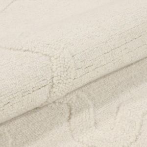 ZandH Home Handmade <b>Hand</b> <b>Tufted</b> White Wool <b>Rug</b> Thick Modern Abstract Pattern Pet Friendly Cushioned Non-Slip Custom Design <b>Rug</b> - Product Image 3