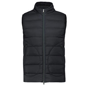 Chaleco de plumón ligero con capucha y cremallera para hombre, ideal para invierno - Product Image 1