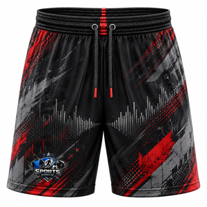 Pantalones Cortos de Fútbol de Primera Calidad, Tejido Doble de Poliéster, Transpirables, Ligeros, Elásticos, Control de Sudor, Tela Deportiva - Product Image 1