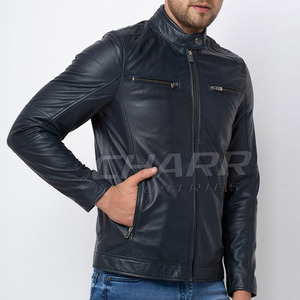 Veste d'hiver en cuir pour homme, tissu élégant et durable, texture douce et confort premium pour une utilisation prolongée - Product Image 6
