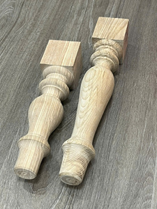 Patas de Madera sin Acabado de Primera Calidad para Bancos Tapizados, Cómodas y Diseños de Muebles Vintage - Product Image 1