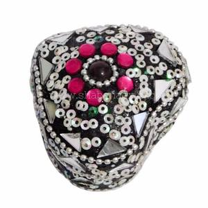 Boîte cadeau fabuleuse avec perles et miroirs, boîte cadeau en forme de cœur avec différents motifs, facile à transporter, boîte à pilules décorative en métal - Product Image 1