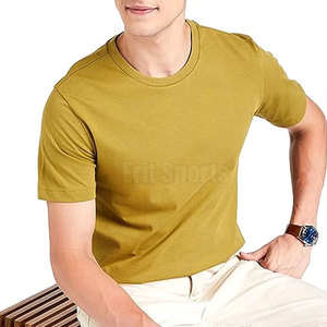 T-shirt décontracté en coton 100% écologique, respirant, de qualité supérieure, confortable, avec un design tendance, collection été, effet délavé - Product Image 3