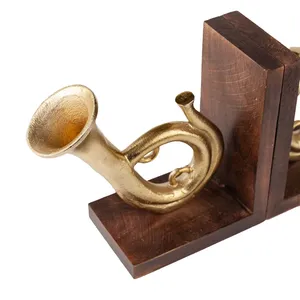 Soporte de Metal Premium para Libros, Ajustable, para Libros de Recetas y Culinarios, Figura Decorativa de Aluminio Chapado en Oro, Hecho a Mano, de Lujo, Estilo Antiguo - Product Image 2
