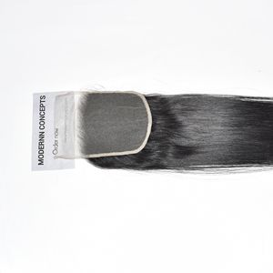 Cheveux humains brésiliens vierges bruts non traités, cuticules alignées, tissage Genius, fermeture 6*6, lisses, qualité Temple, pour la vente en gros - Product Image 2