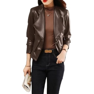 Fashion Red <b>Black</b> Regular Genuine Leather Canvas Men's Winter Jacket 2024 New Casual Korean Version Waterproof Windproof - Product Image 1