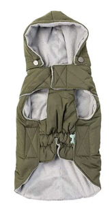 Abrigo de Invierno para Perro con Capucha, Resistente al Viento y a la Nieve, Chaqueta Cálida con Forro Polar, Chaleco Reflectante para Cachorros, Grueso para Clima Frío - Product Image 3