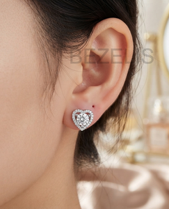Pendientes de Diamantes Cultivados en Laboratorio de Alta Calidad, Color E F, Claridad VVS VS, Joyería Fina, Regalo de Novia, Accesorio de Lujo, Certificado - Product Image 5