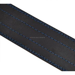 Cinturón de Levantamiento de Pesas para Entrenamiento en Gimnasio, Cinturón de Soporte de Fuerza con Logotipo Personalizado, Tamaño y Color por BURAQ MMA SPORTS - Product Image 3