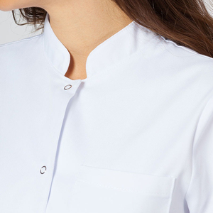 Customize Unisex Medical Lab Coat Wholesale Doctor Gowns Clinic Uniform Doctor Wear Dental Lab Coats with Cuffs - Product Image 4
