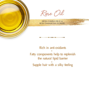 Professional Hair Serum Dry Frizzy Hair <b>Rose</b> Finishing Oil Soft Smoothness Shine Booster <b>Light</b> Weight Leave In Treatment 100ml - Product Image 5